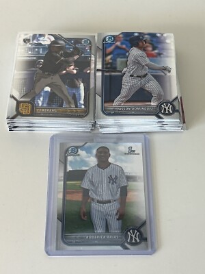 2022 Bowman Chrome You Pick Complete Your Set Prospects