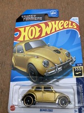 2024 HOT WHEELS * Q CASE * TRANSFORMERS BUMBLEBEE GOLD HW SCREEN TIME 9/10 MINT!