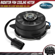 Left Radiator Fan Cooling Motor for Honda CR-V 2017 2018-2022 L4 1.5L 2.4L SUV