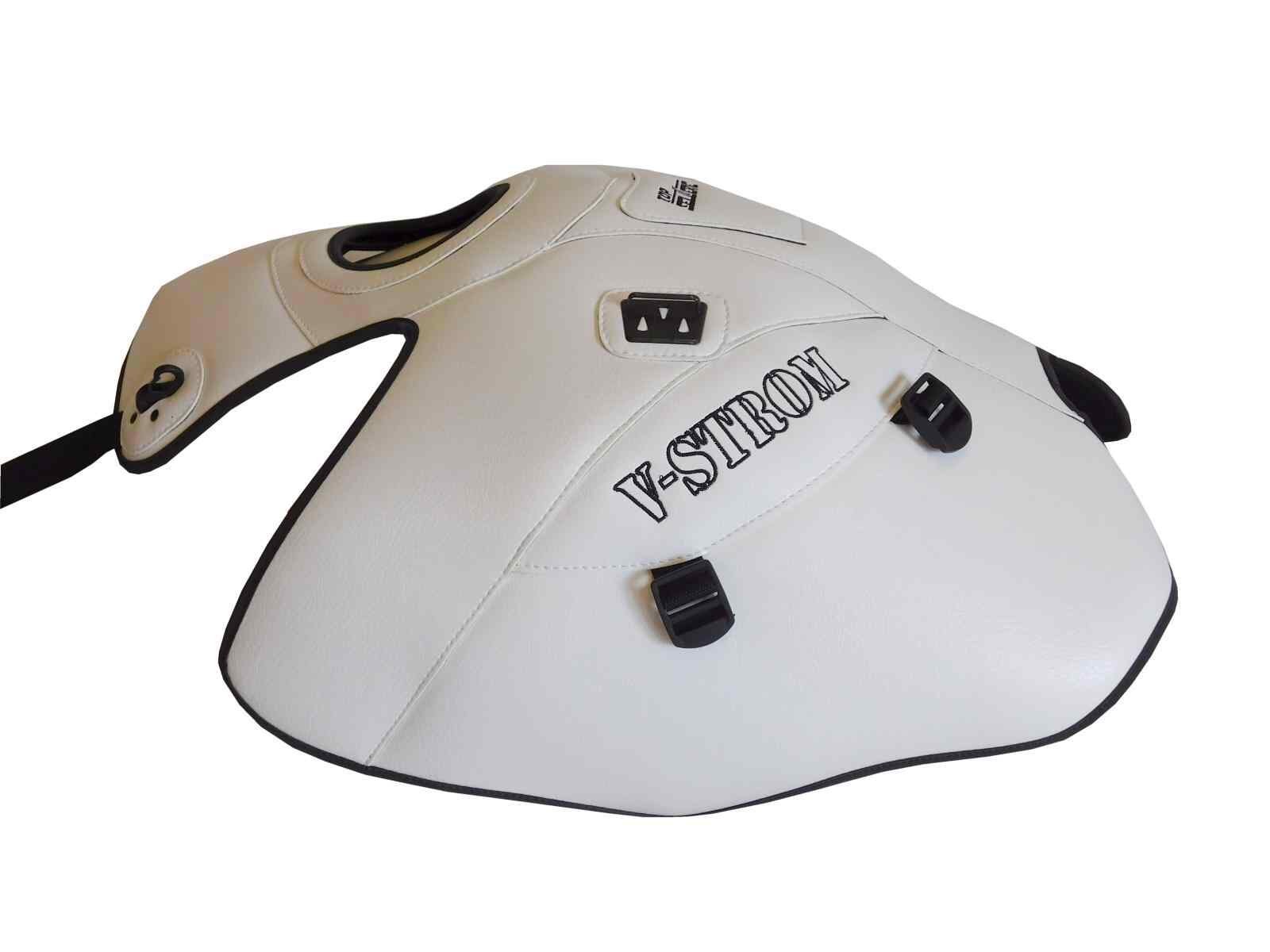 Copri serbatoio Suzuki V-Strom DL650 Top Sellerie blanc TPR6229 protège moto