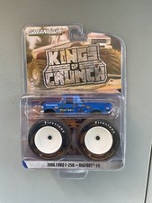 2021 GREENLIGHT KINGS OF CRUNCH 1996 FORD F-250 BIGFOOT DIRTY TIRES 1/64 SCALE