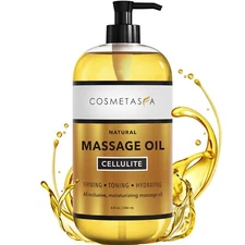 Anti Cellulite Massage Oil  8.8 oz With Pump by Cosmetasa