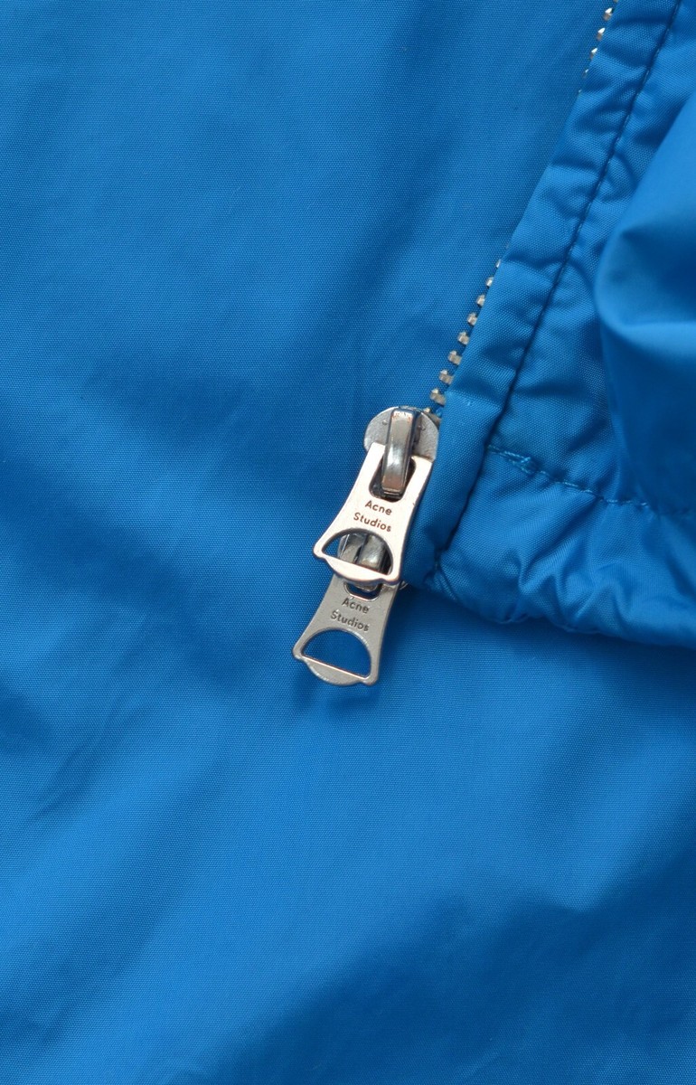 Acne Studios Men's Blue Nylon Wilfred New SS15 Jacket Size Acne Studios Men's Blue Nylon Wilfred New SS15 Jacket Size