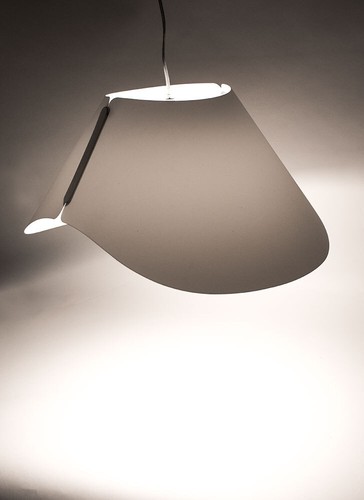 Luce a Sospensione Sala da Pranzo Lampada Soggiorno Bianco 1x E27 - Foto 6 di 7