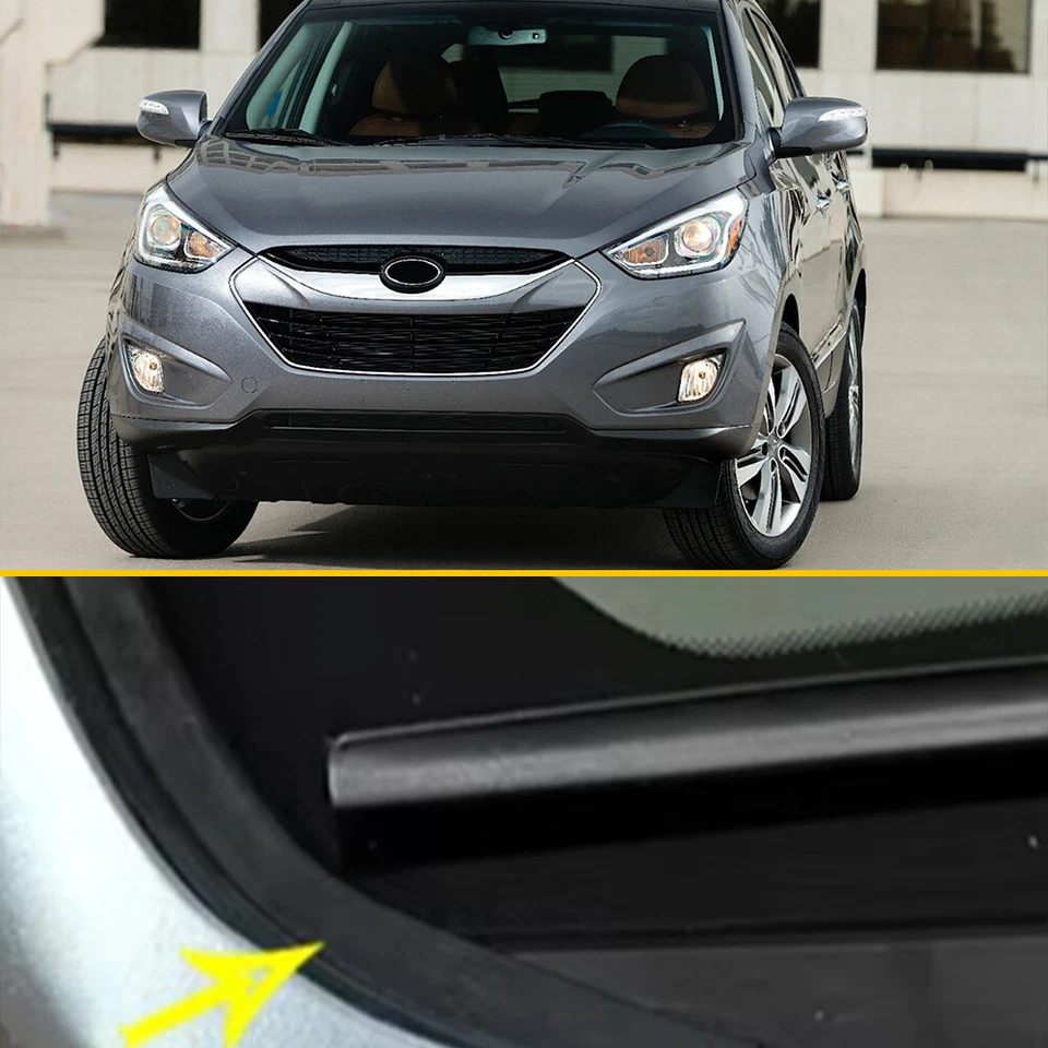 2x Cubierta del capó del limpiaparabrisas delantero para Hyundai Tucson ix35 861532S000 2010-2015 Foto 2 de 4