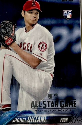2018 Topps #700 SHOHEI OHTANI RC PSA 10 In DC RARE All Star Game FOIL Stamp SP - Imagen 2 de 3
