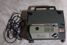 Vintage Montgomery Ward 853 Duo 8 Movie Projector - Motor Runs - Needs Bulb