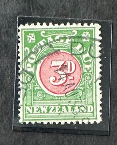 NEW  ZEALAND   J19   Lovely    Used   Issue