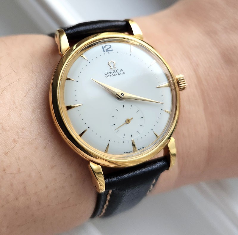 OMEGA AUTOMATIC BUMPER SECOND HAND 80 MICRONS WHI… - image 4