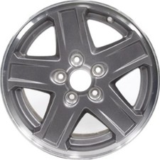 16 Oem Machined And Grey Aluminum Wheel Rim For 2005-2007 Jeep Liberty 16 Oem Machined And Grey Aluminum Wheel Rim For 2005-2007 Jeep Liberty