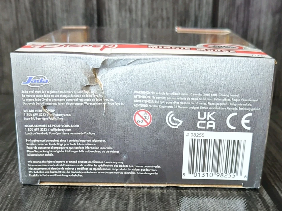 Figura fundida a presión de Minnie Mouse de Metalfigs Disney animación coleccionable Foto 2 de 3