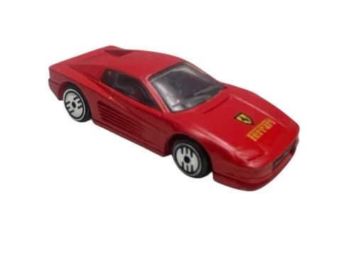 1986 Hot Wheels Ultra Hots Ferrari Testarossa Red Diecast Vehicle Car Vintage