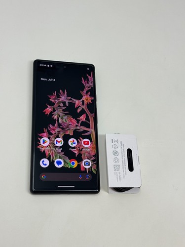 Google Pixel 6 (GB7N6) 5G - 128GB Factory Unlocked Stormy Black - Excellent