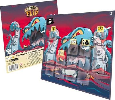 Brettspiel Asmodee Captain Flip Fänge des Kraken 2-4 Spieler Neu OVP