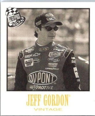 2002 Press Pass #VN 7 Jeff Gordon Vintage