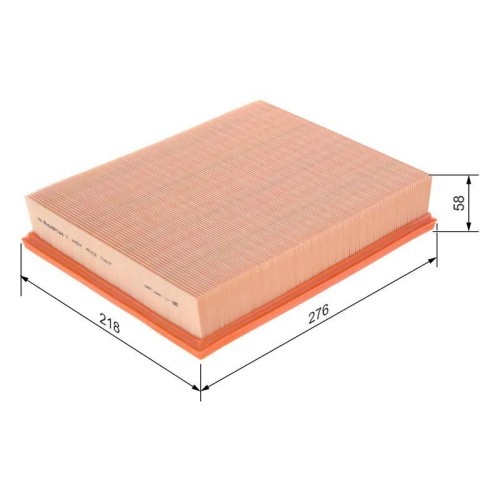 Luftfilter Bosch 1457433747 FüR VW-image