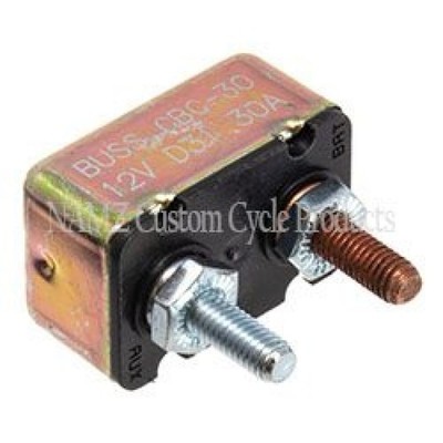 Namz Custom Cycle - Ncb-3001 - Univ 30-Amp Circuit Breaker OEM # 74599-77B 10-32