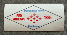 Red Arrows Stickers x 4 Vintage Original Royal Air  Force