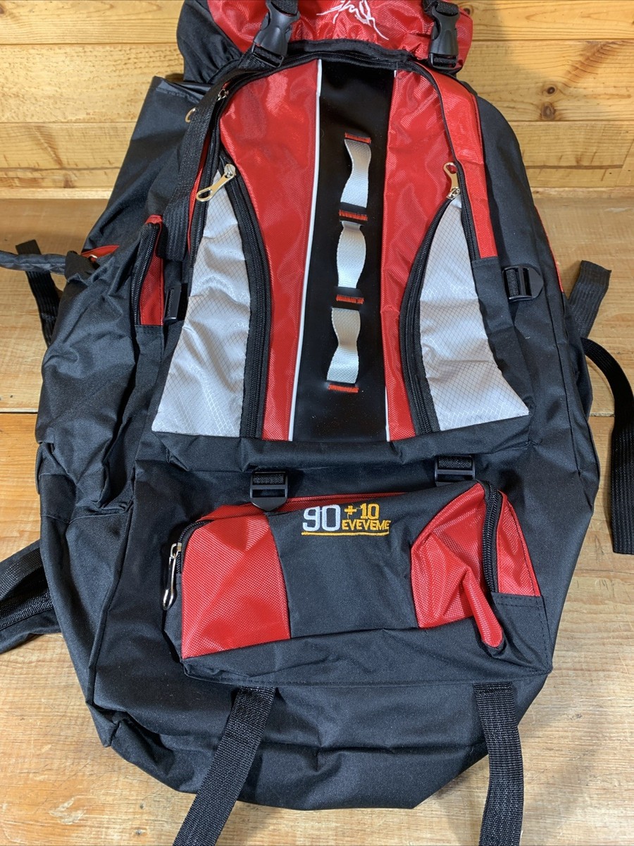 r*i様 ARC'TERYX バックパック レッド ブラック Vintage Arcteryx Backpack Black Red 90 + 10 Eveveme Hiking