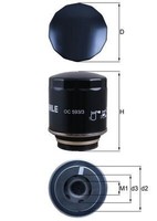 ÖLfilter Knecht OC 593 3 FÜR Audi Seat Skoda VW MotorÖLfilter SchmierÖLfilter