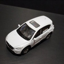 WELLY "Pullback Car CX-5" *Damaged* Miniature Car Pullback MAZDA White-based