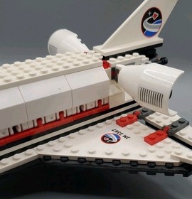 LEGO CITY: Space Shuttle (3367) 99% Complete W Instructions and Minifigure
