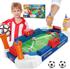 Foosball Table Soccer Board Game for Kids, Mini Football Games Set Gifts Toys fo