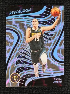 2022-23 Panini Revolution Asia Holo Silver 9/75 Nikola Jokic #92 0a6