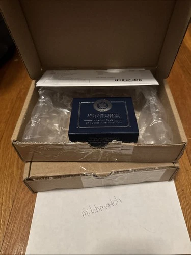 2025-S Navy Privy Silver Eagle Proof 1oz 250th Anniversary OGP Box & COA Sealed