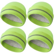Suhine 4 Pack Hi Vis Safety Hat Neon Medium,