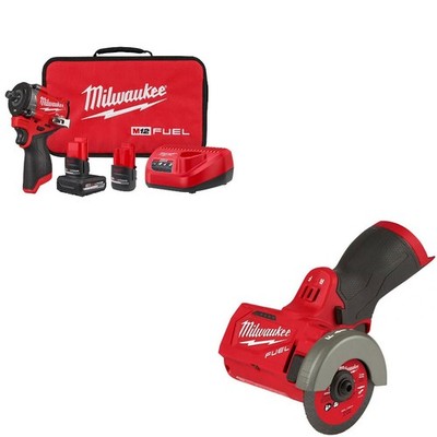 Milwaukee 2563-22[1]_2522-20[1] M12 FUEL Impact Wrench + 3'' Cut-Off Kit