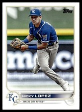 2022 Topps Nicky Lopez Kansas City Royals #76