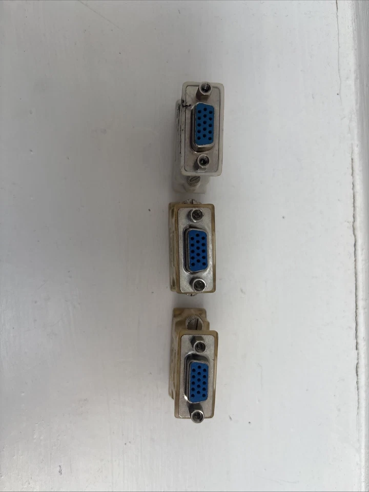 X3 Joblot Various DVI To VGA Converter Connectors - Image 2 of 3