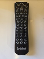 Vintage RADIO SHACK 5 in 1 REMOTE CONTROL --- UNIVERSAL REMOTE --- TV DVD VCR