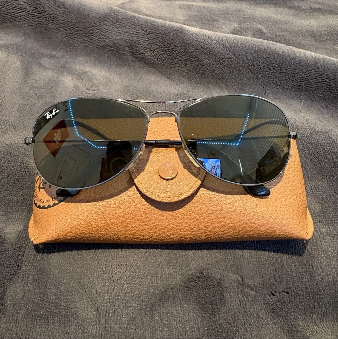 Ray-Ban Brown Gray Sunglasses for Men for sale | eBay