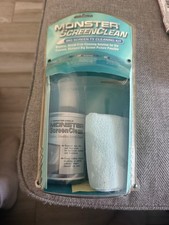 Monster ScreenClean Kit Clean TV Monitor Laptop Screens Camera Lenses W/Cloth