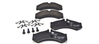 Hinterachse Hella 8DB 355 005-391 Bremsbelagsatz, Scheibenbremse FüR MERCEDES-BE