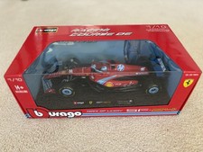 Bburago 1/18 Charles Leclerc 2024 Miami GP SF-24 w/ Driver Team Ferrari Diecast