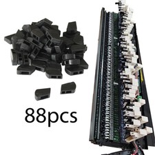 88Pcs Electric Digital Piano Rubber Caps Piano Accessories Lightweight