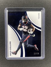 Panini 2025 Immaculate Collection Blue #13 Nico Collins /50 Houston Texans