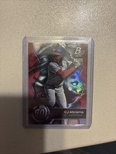 2023 Bowman Platinum Bar Foil 37 Cj Abrmas 23/75