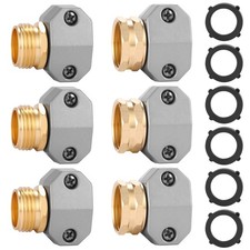 Zinc and Aluminum Male and Female Coupling, Fits All 5/8-Inch and 3/4-Inch Garde
