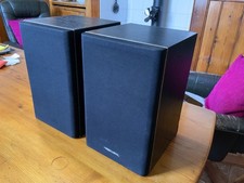 Boxed Pair Realistic Minimus 28 Bookshelf HiFi Stereo Speakers 2 Way 40w Black