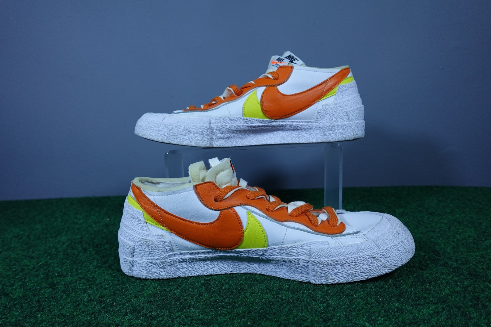 SACAI X NIKE Nike Blazer Low x Sacai Magma Arancione Uomo Tg 12
