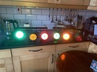 Pair Of Par 36 Pin Spot Stage Lights