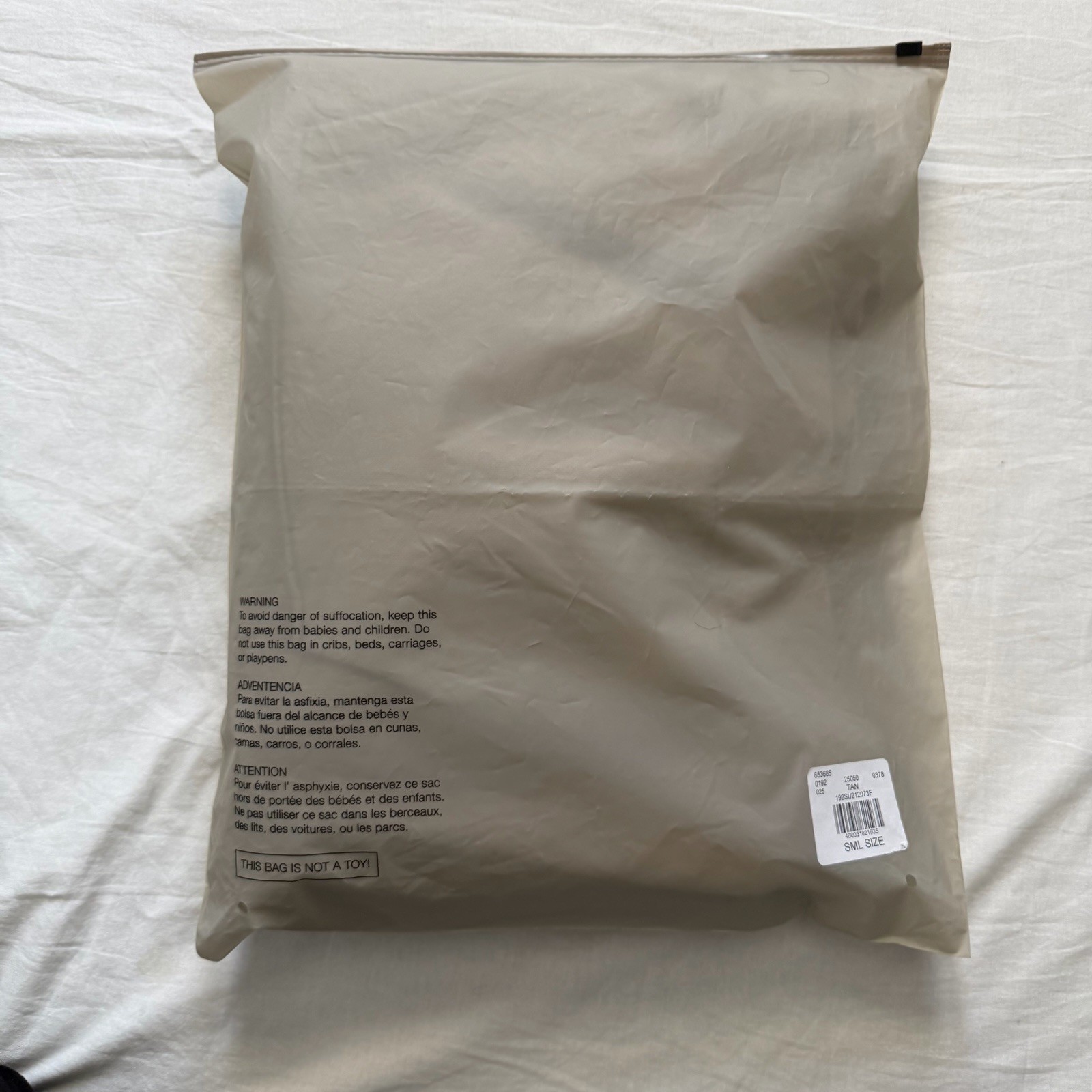 FEAR OF GOD ESSENTIALS “Linen Tan” Size S Mens Authentic thumbnail 10