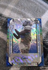 2021 Blue Marble Leaf Metal Draft - Damonte Coxie Signature RC #BA-DC1  #36/40 