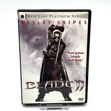 Blade II DVD 2002 New Line Platinum Series Wesley Snipes 2 Disc Widescreen