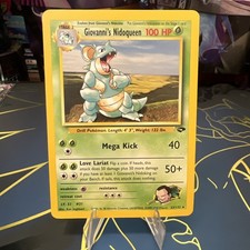 Pokémon TCG Giovanni's Nidoqueen Gym Challenge 23/132 Rare Unlimited - NM on eBay