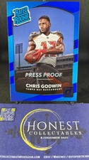 Chris Godwin (RC) - 2017 Panini Donruss Press Proof Blue Rookie #305